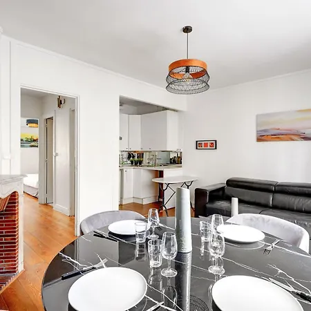 Duplex Cozy A Proximite De La Tour Eiffel With Ac 公寓